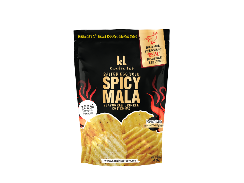 Spicy Mala Flavored Crinkle Cut Chips