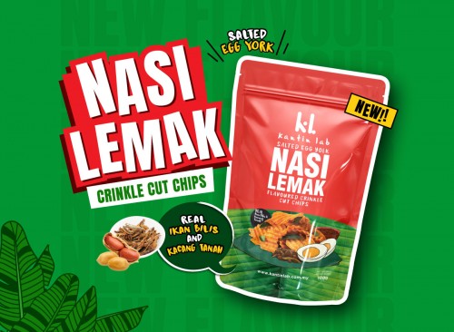 Nasi Lemak Flavored Crinkle Cut Chips