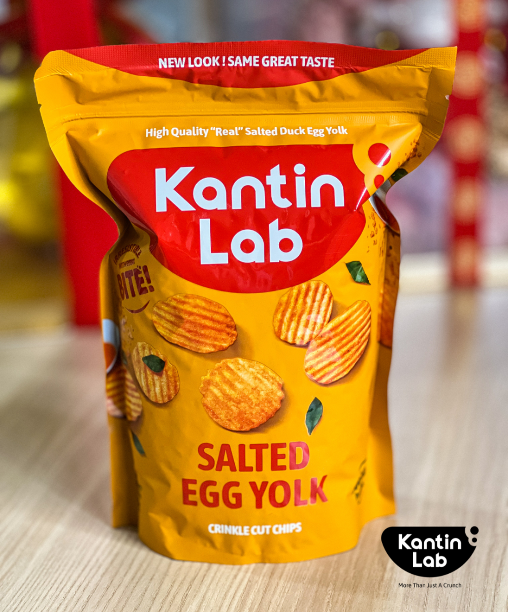 Salted Egg Yolk Crinkle Cut Chips