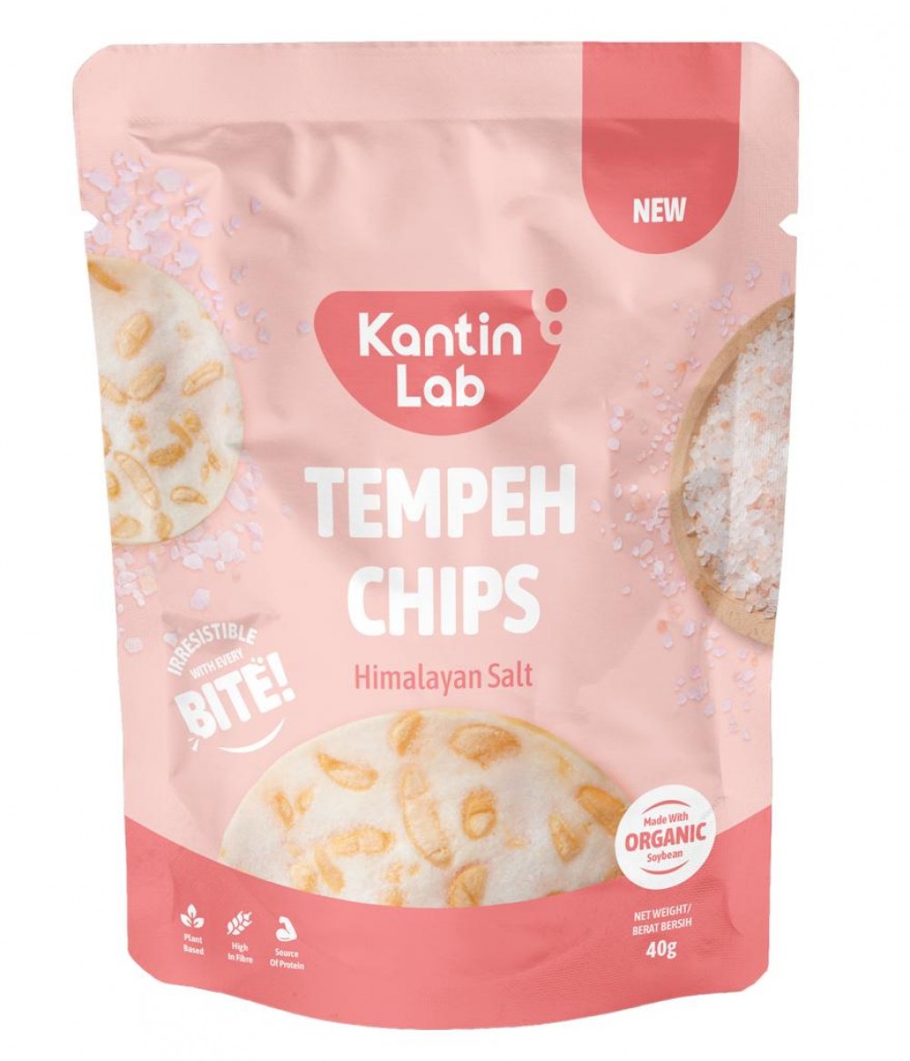 Kantin Lab Himalayan Salt Tempeh Chips 40g