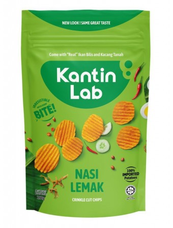 Nasi Lemak Flavored Crinkle Cut Chips